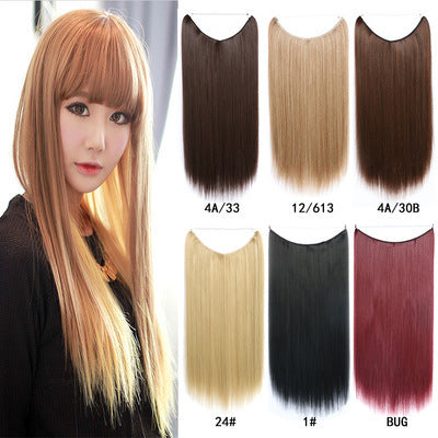 Beautiful synthetic silky hair